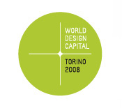 「ワールドデザインキャピタルトリノ2008」ロゴ
