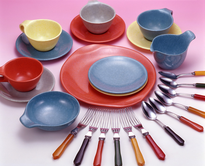 Residential Dinner ware and Flatware Set