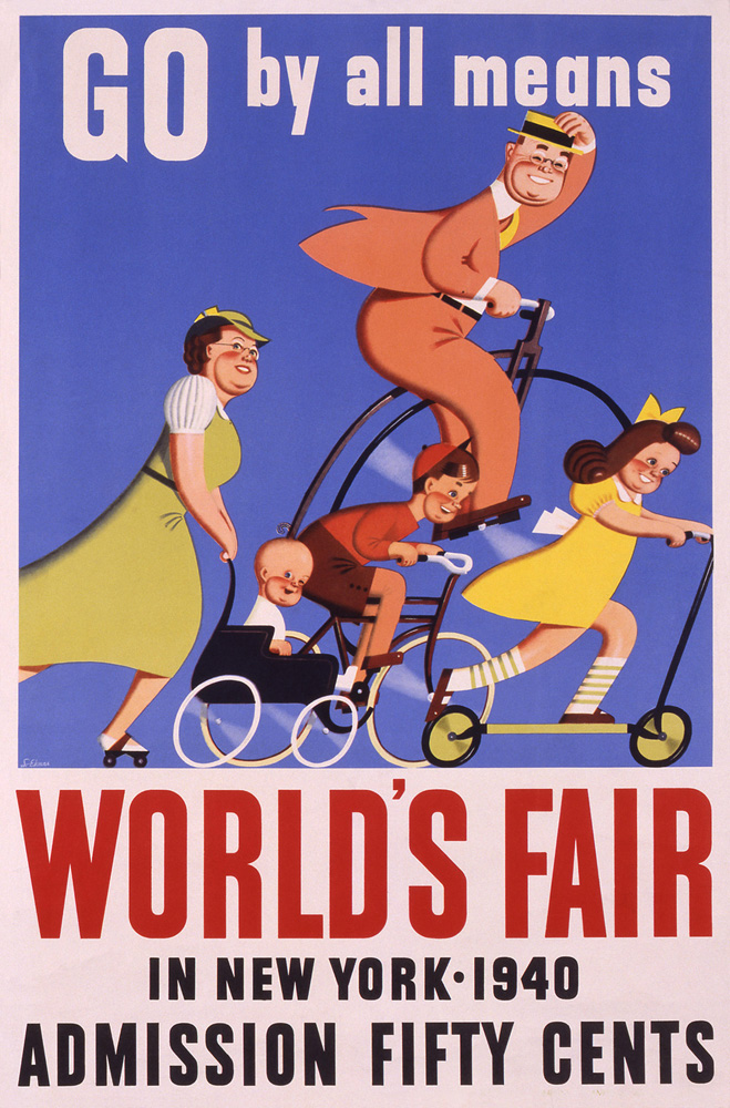 ポスター「ニューヨーク・ワールド・フェア」