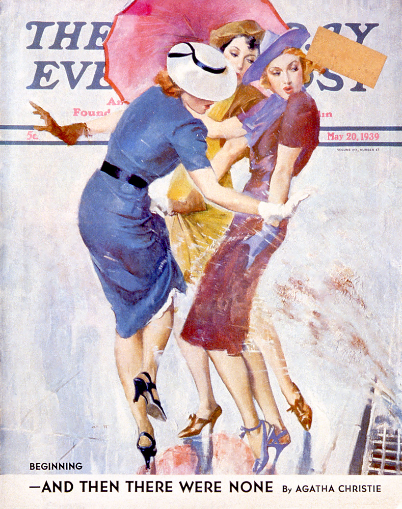 Cover pages of The Saturday Evening Post