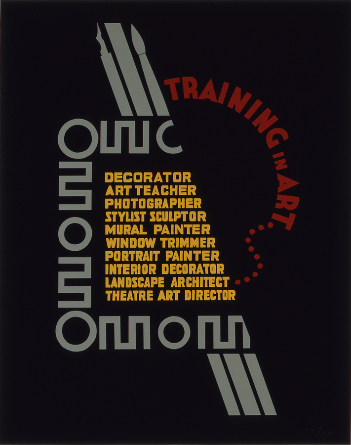 Poster “Training in Art”