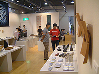 写真：クラフト工房展2003開催の模様