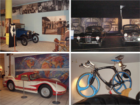 自動車博物館展示